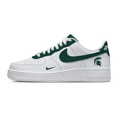 Michigan State College Custom Sneakers