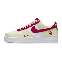 Oklahoma College Custom Sneakers