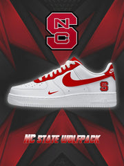 NC State College Custom Sneakers