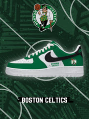 Boston Basketball Custom Sneakers