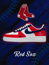 Boston Baseball Custom Sneakers