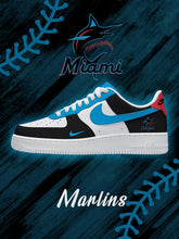 Miami Baseball benutzerdefinierte Sneakers