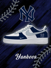New York Baseball Custom Sneakers