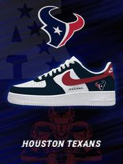 Houston Football Custom Sneakers