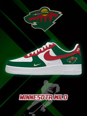 Minnesota Hockey Custom Sneakers