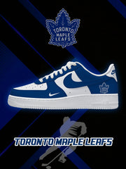 Toronto Maple Hockey Custom Sneakers