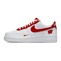 Wisconsin College Custom Sneakers
