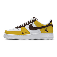 Wyoming College Custom Sneakers