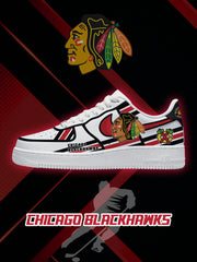 Chicago Hockey V.2 Custom Sneakers