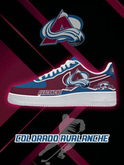Colorado Hockey V.2 Custom Sneakers