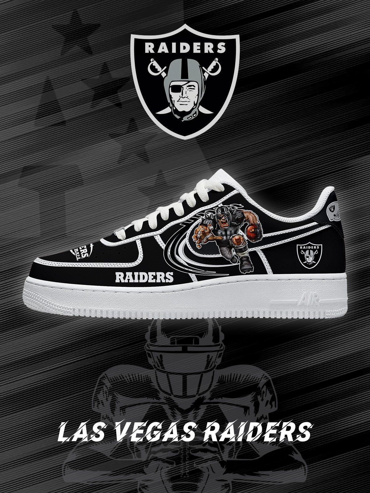 Las Vegas Football V.2 Custom Sneakers