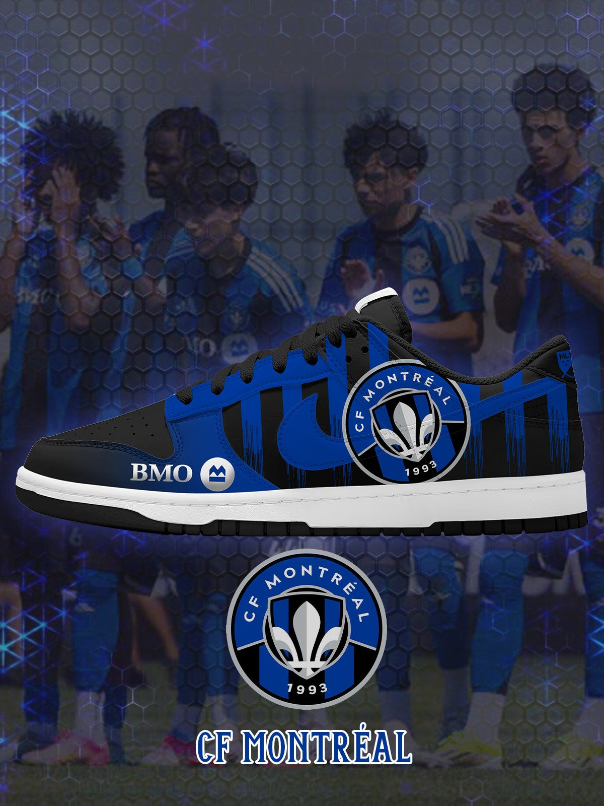 Montréal V.1 Custom Court-Low Sneakers