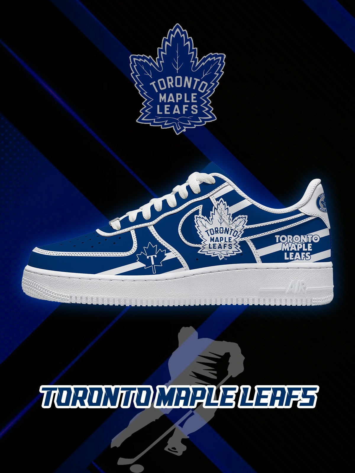 Toronto Hockey V.2 Custom Sneakers