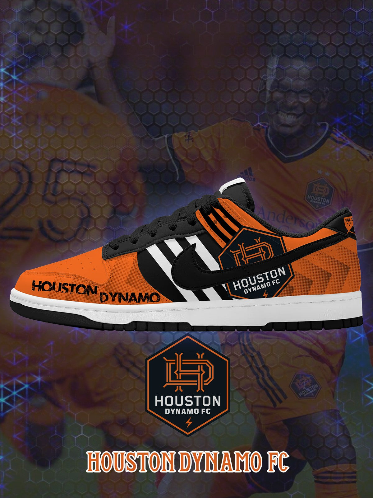 Houston V.1 Custom Court-Low Sneakers