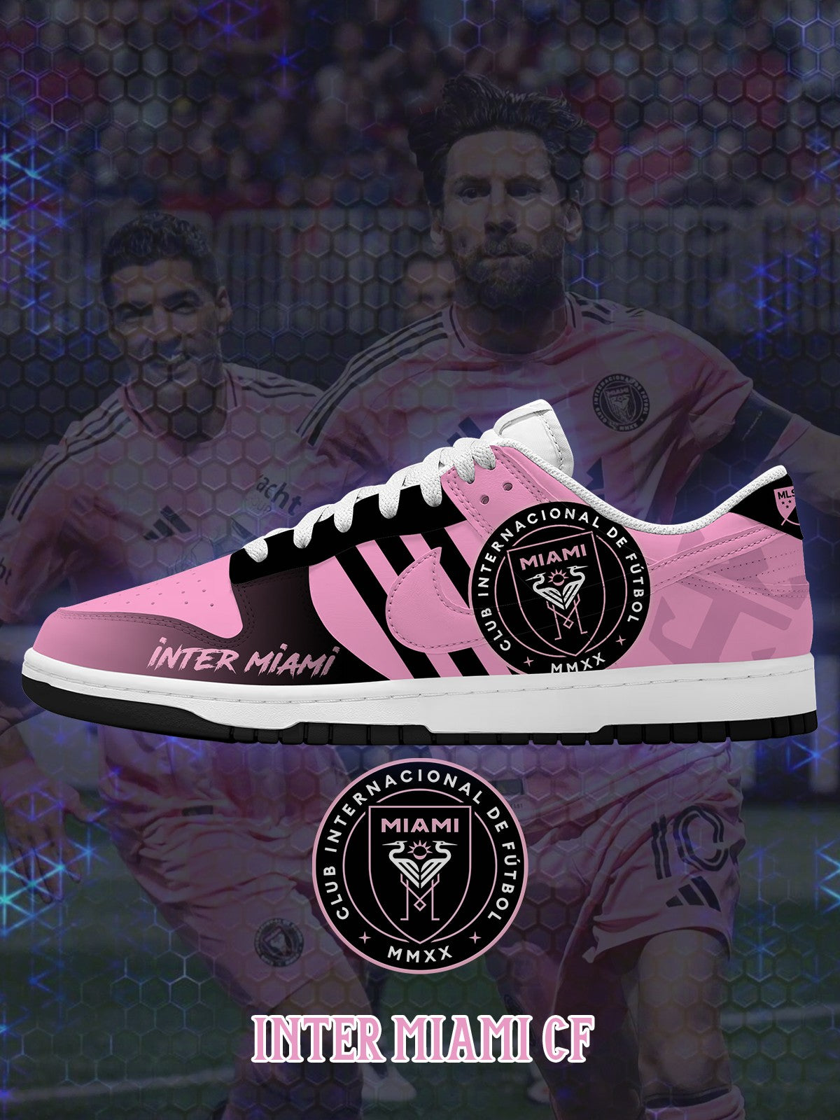 Miami V.1 Custom Court-Low Sneakers