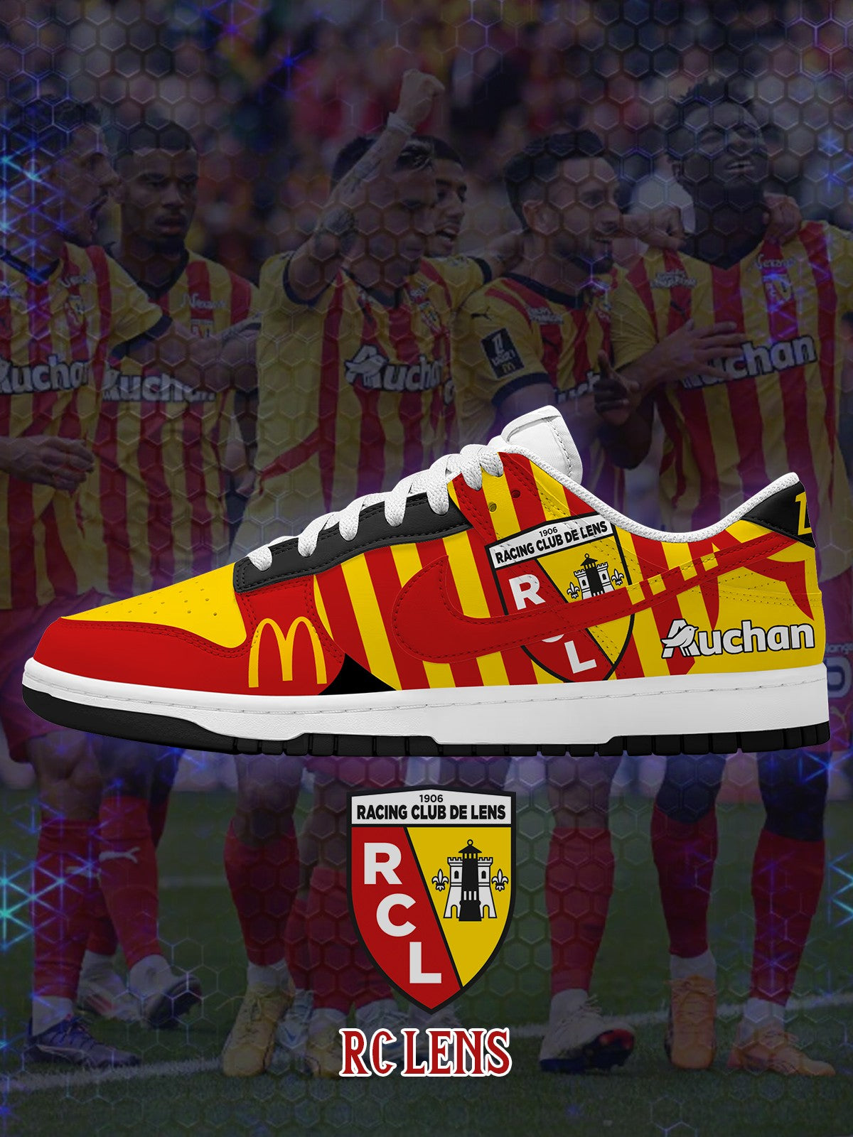 Lens V.1 Custom Court-Low Sneakers