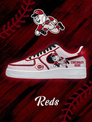 Cincinnati Baseball V.2 Custom Sneakers