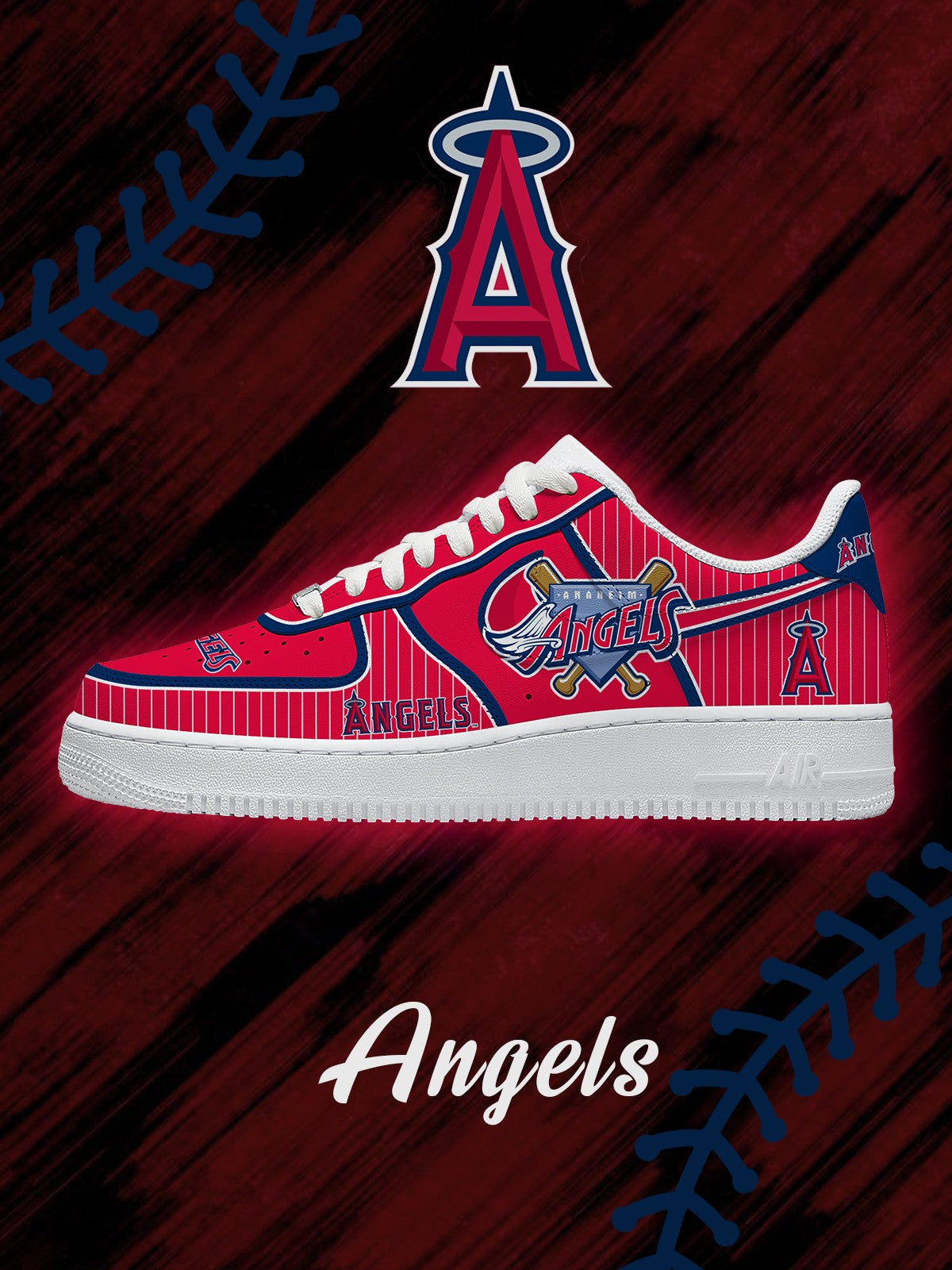 LAA Baseball V.2 Custom Sneakers