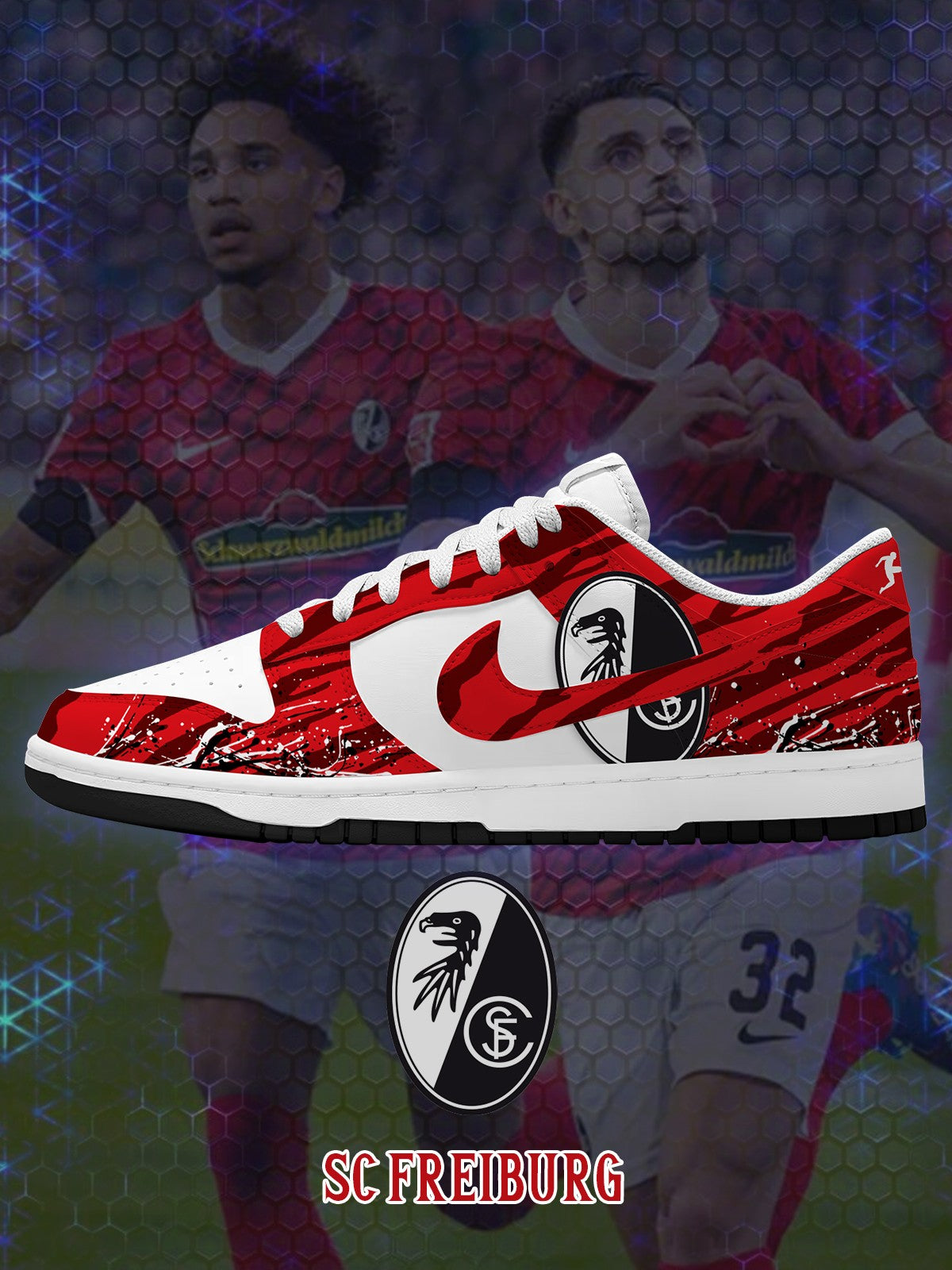 Freiburg V.1 Custom Court-Low Sneakers