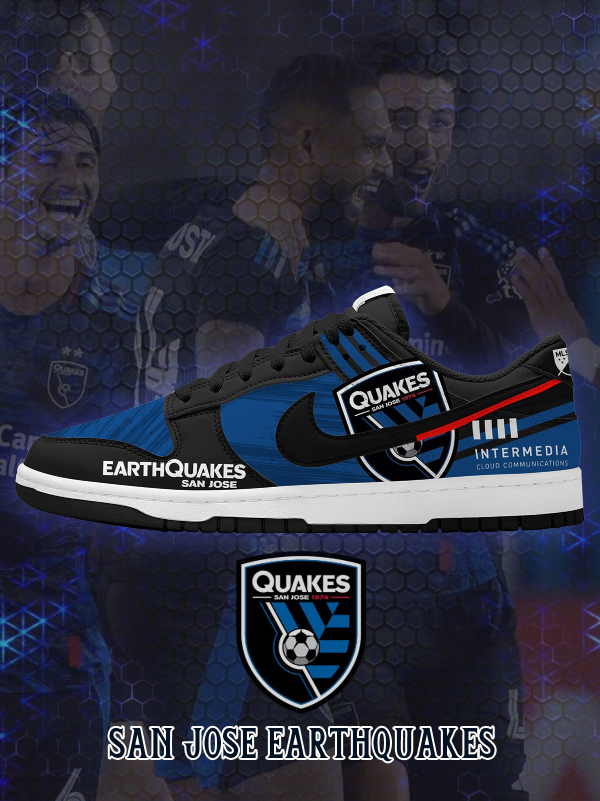 San Jose V.1 Custom Court-Low Sneakers