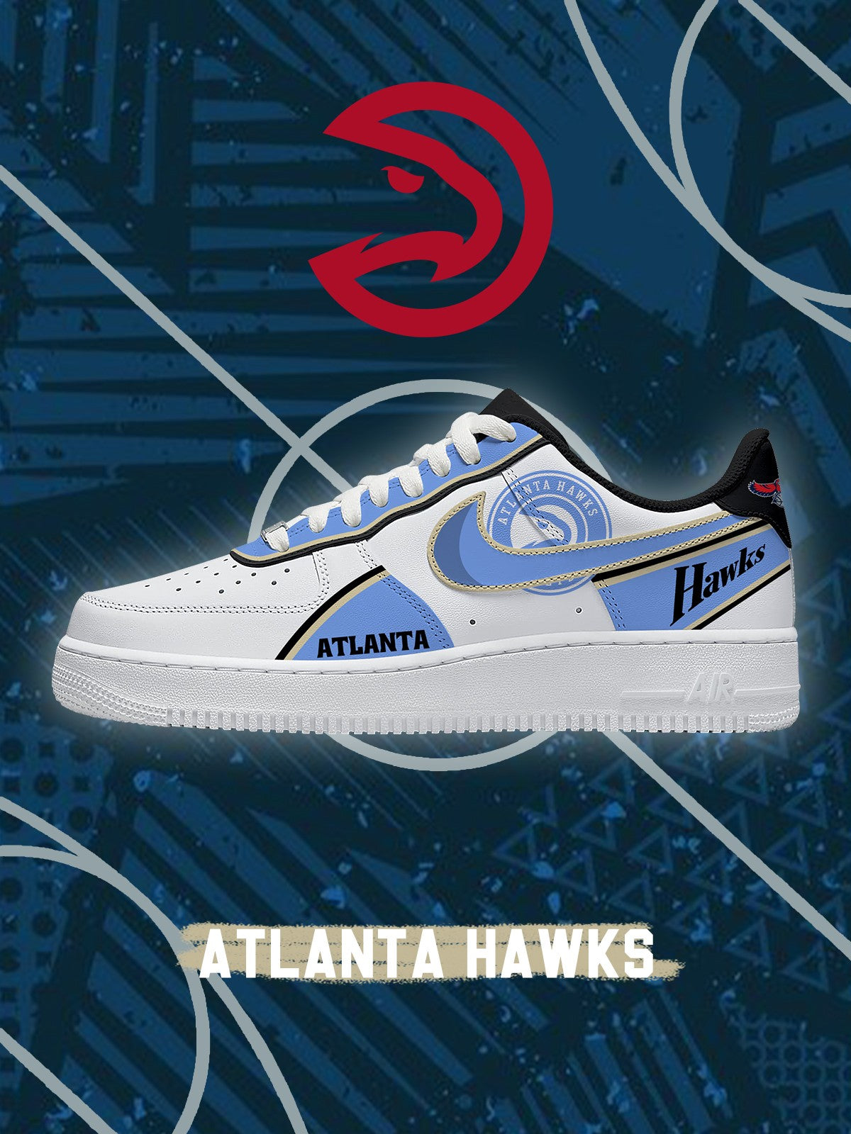 Atlanta Basketball V.2 Custom Sneakers