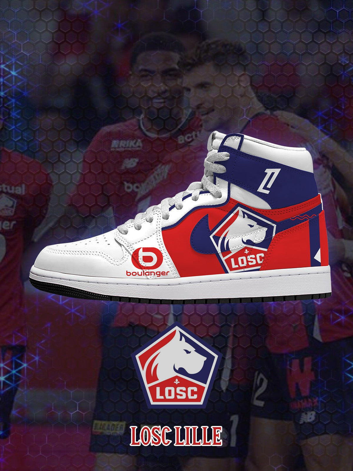 LOSC V.1 Custom High-Top Sneakers
