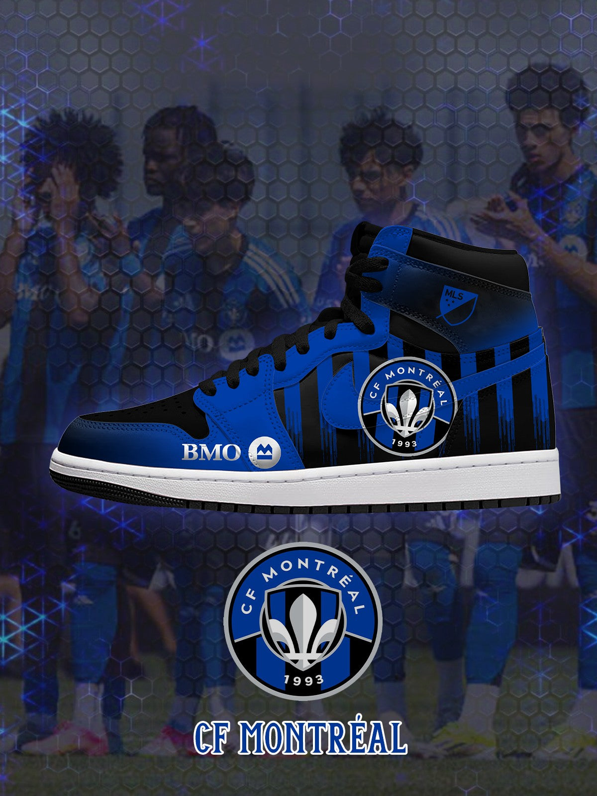 Montréal V.1 Custom High-Top Sneakers