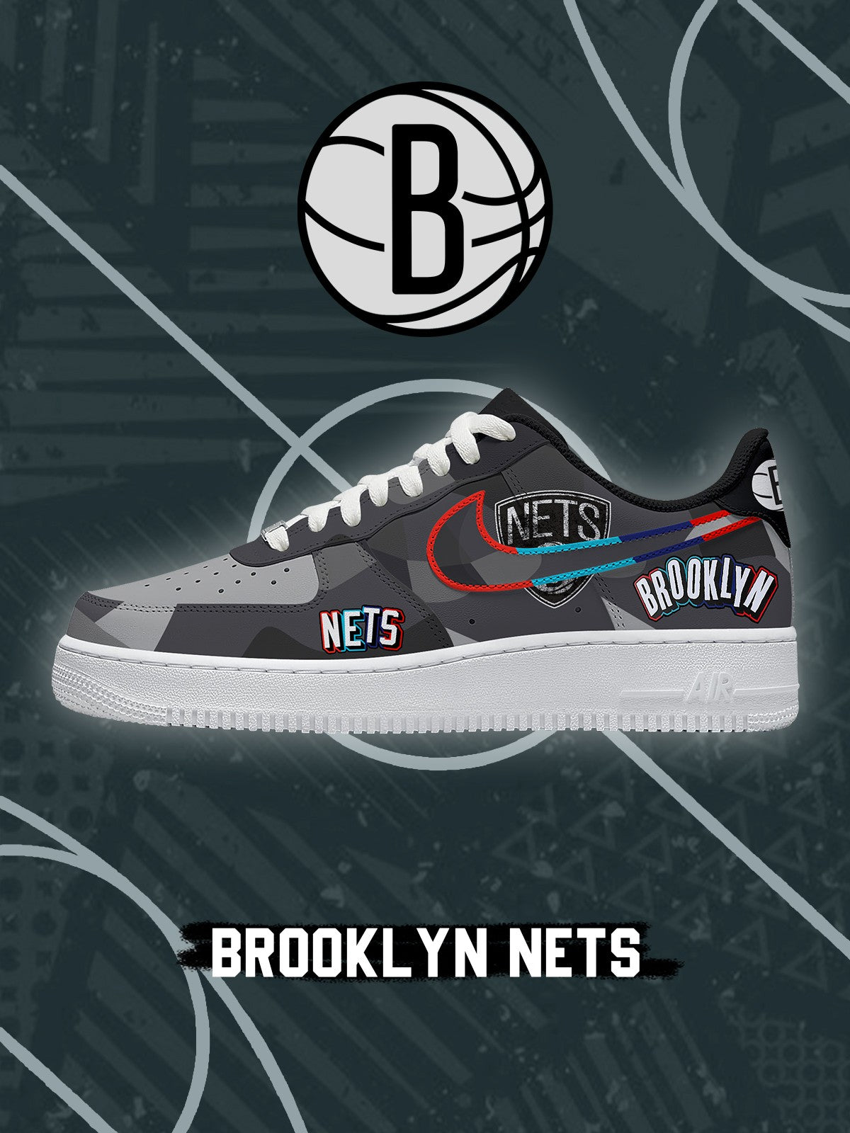 Brooklyn Basketball V.2 Custom Sneakers