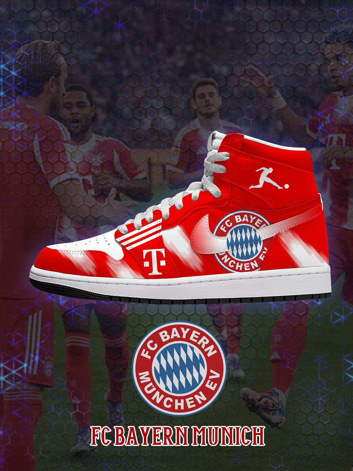 Bayern V.1 Custom High-Top Sneakers