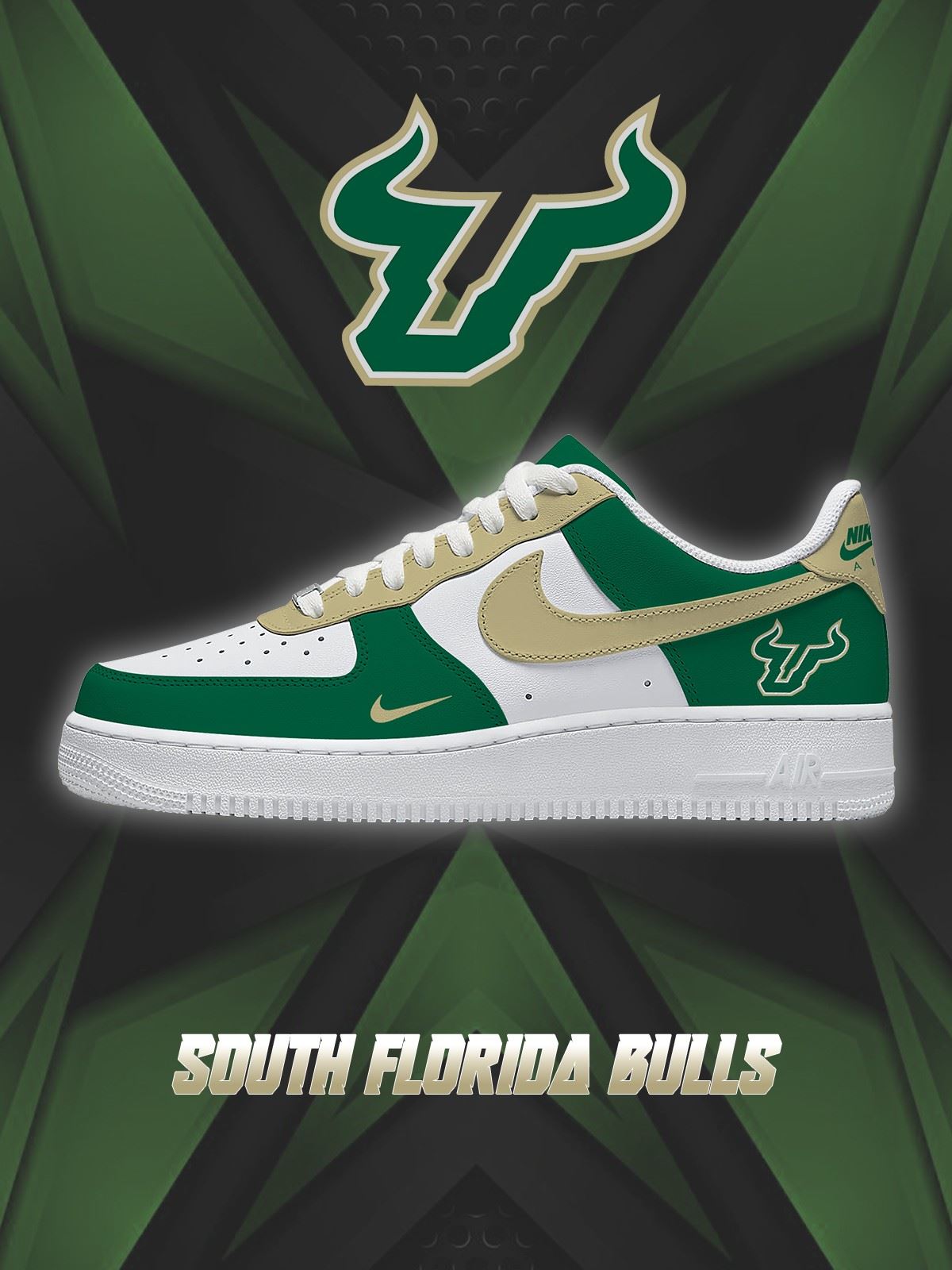 South Florida College Custom Sneakers