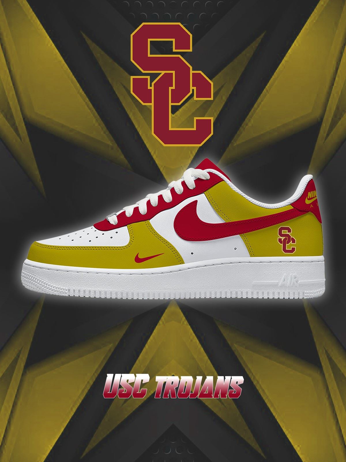 USC College Custom Sneakers