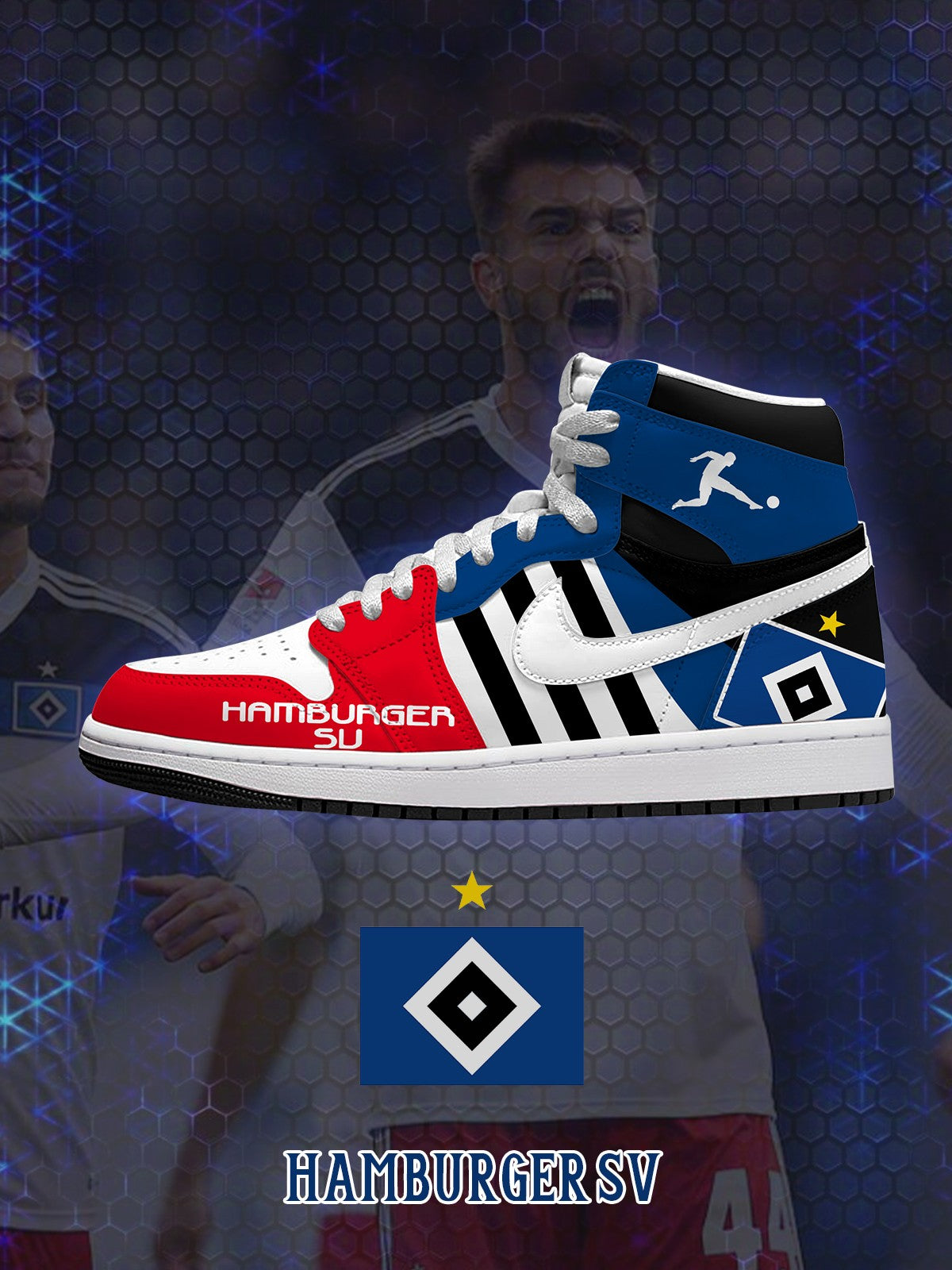 Hamburg V.1 Custom High-Top Sneakers