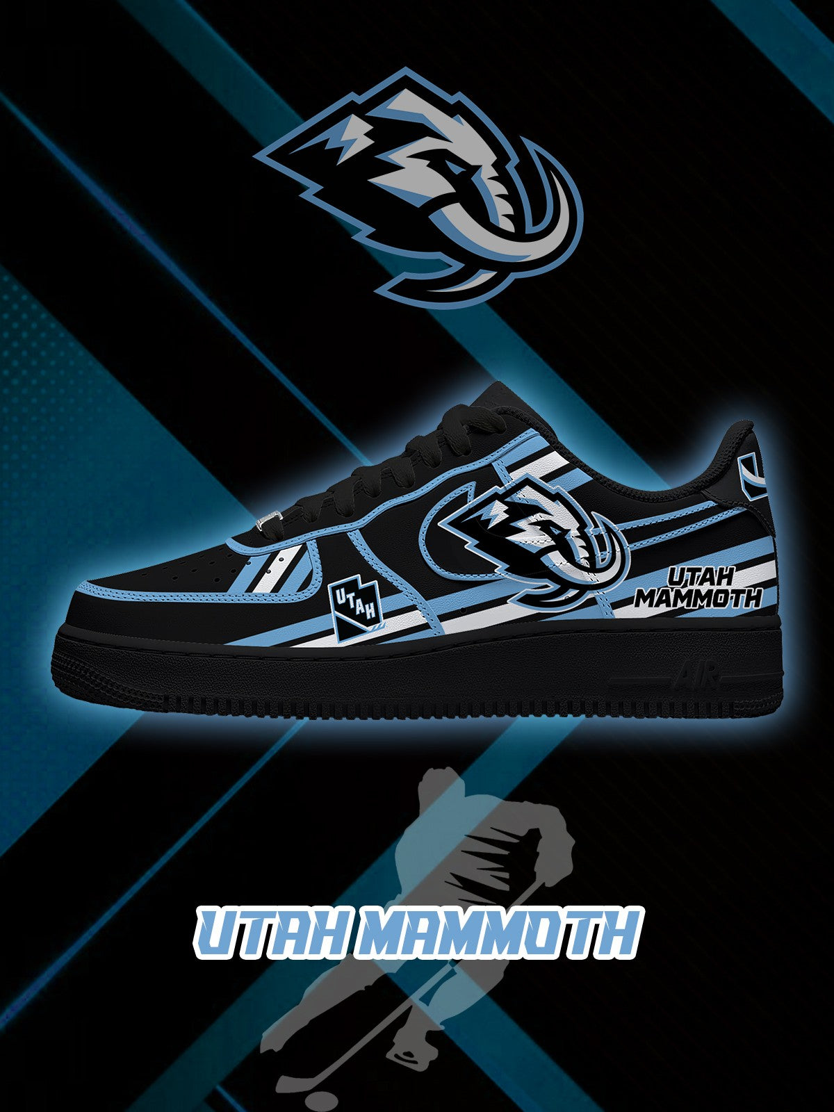 Utah Hockey V.2 Custom Sneakers
