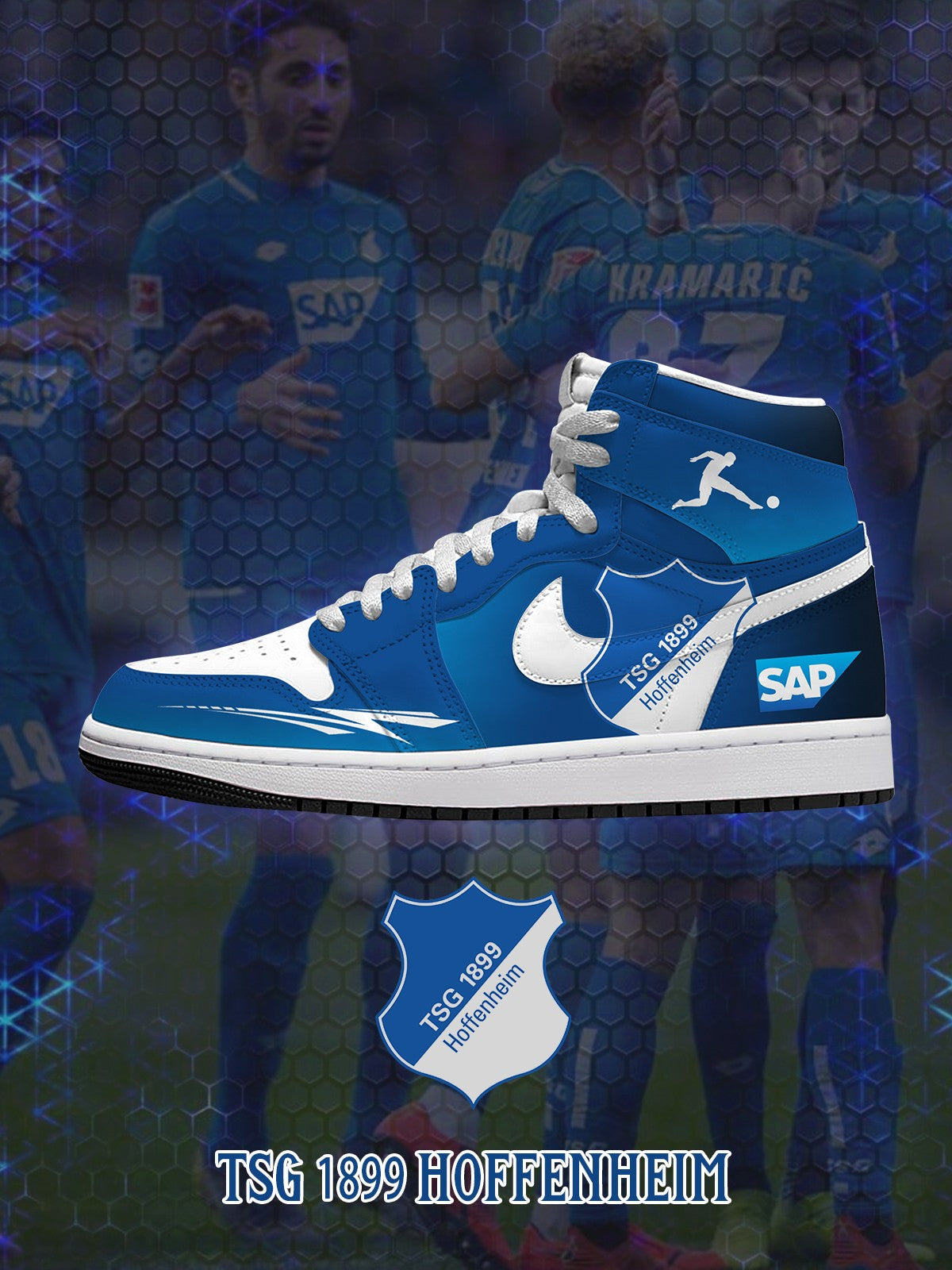 Hoffenheim V.1 Custom High-Top Sneakers