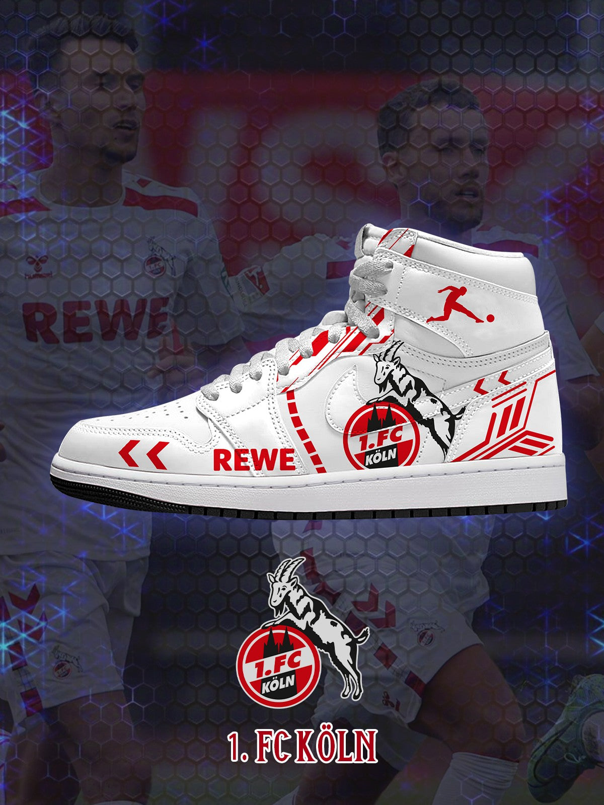 Köln V.1 Custom High-Top Sneakers