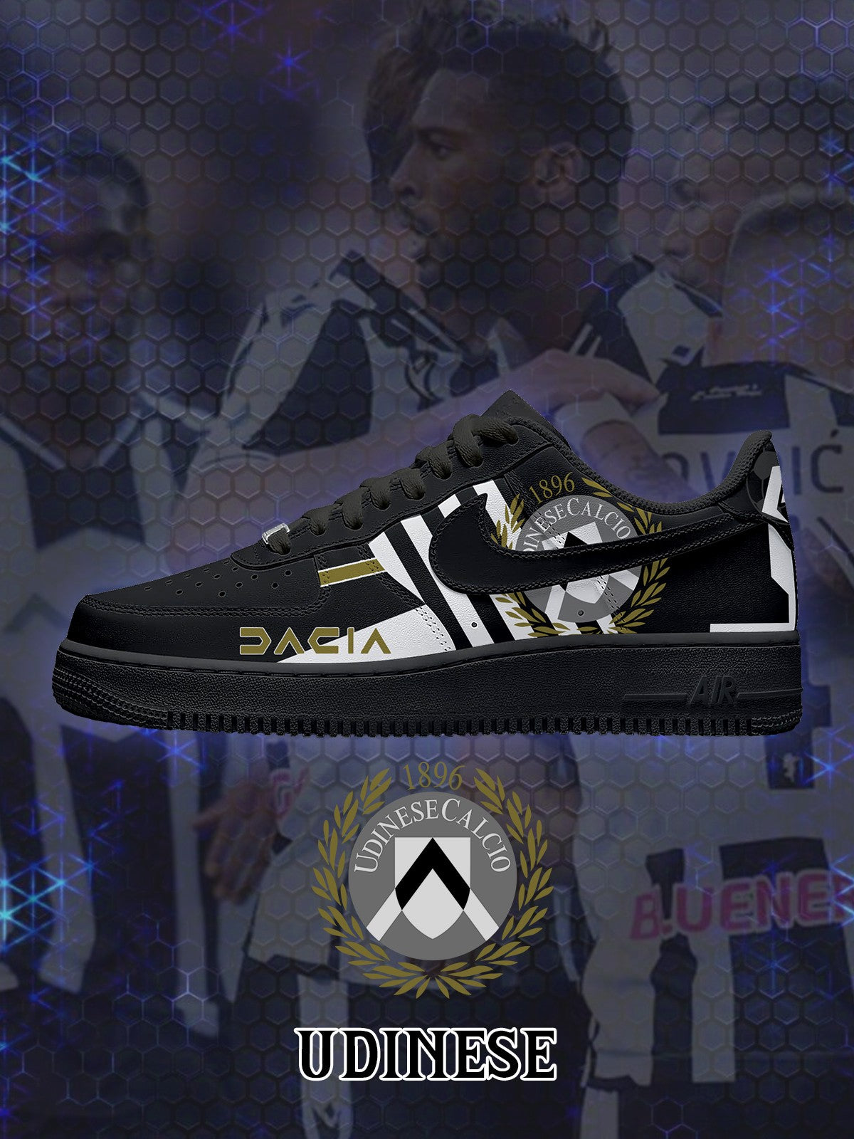 Udinese V.1 Custom Sneakers