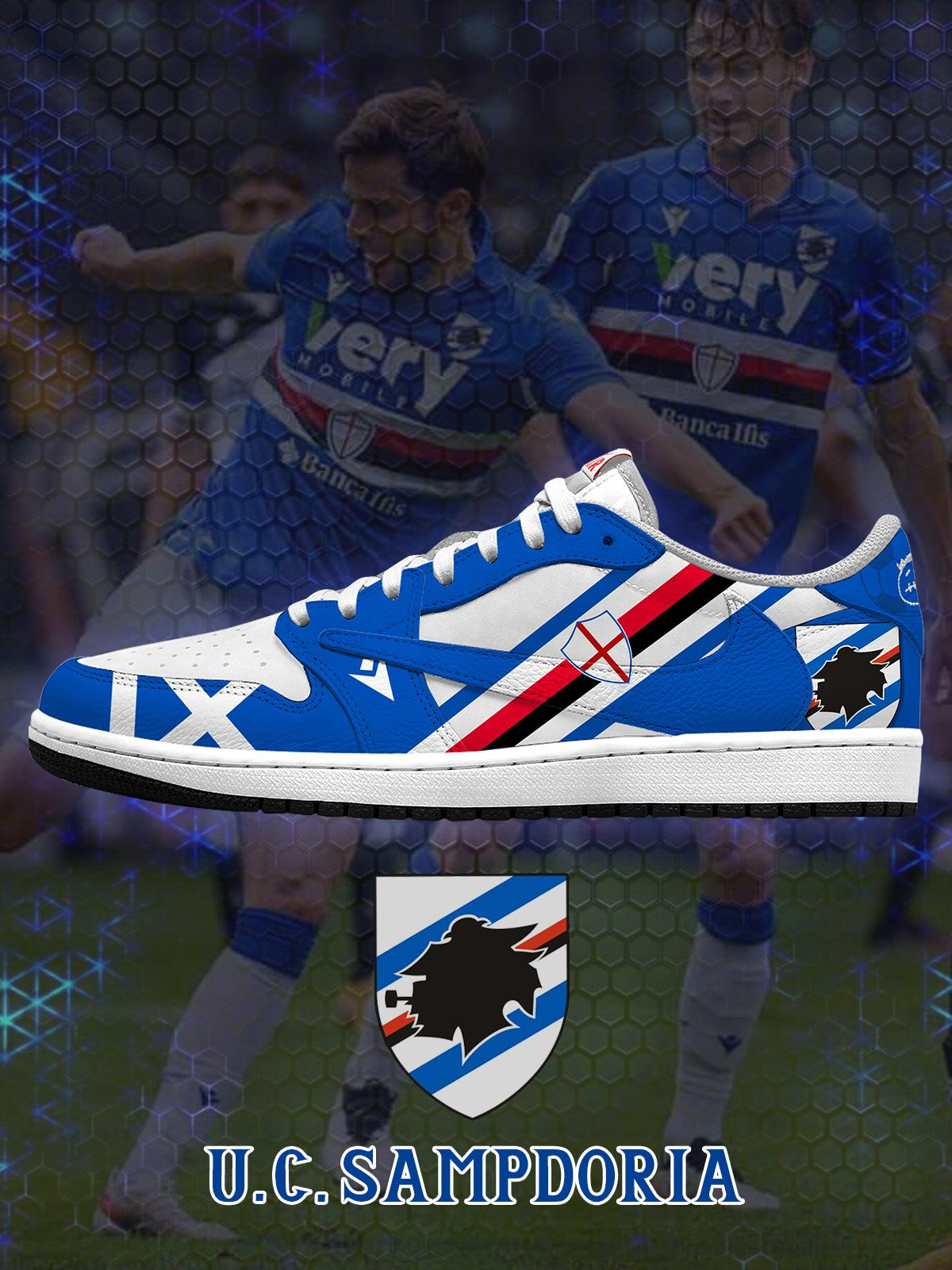 Sampdoria V.1 Custom TS Low Sneakers