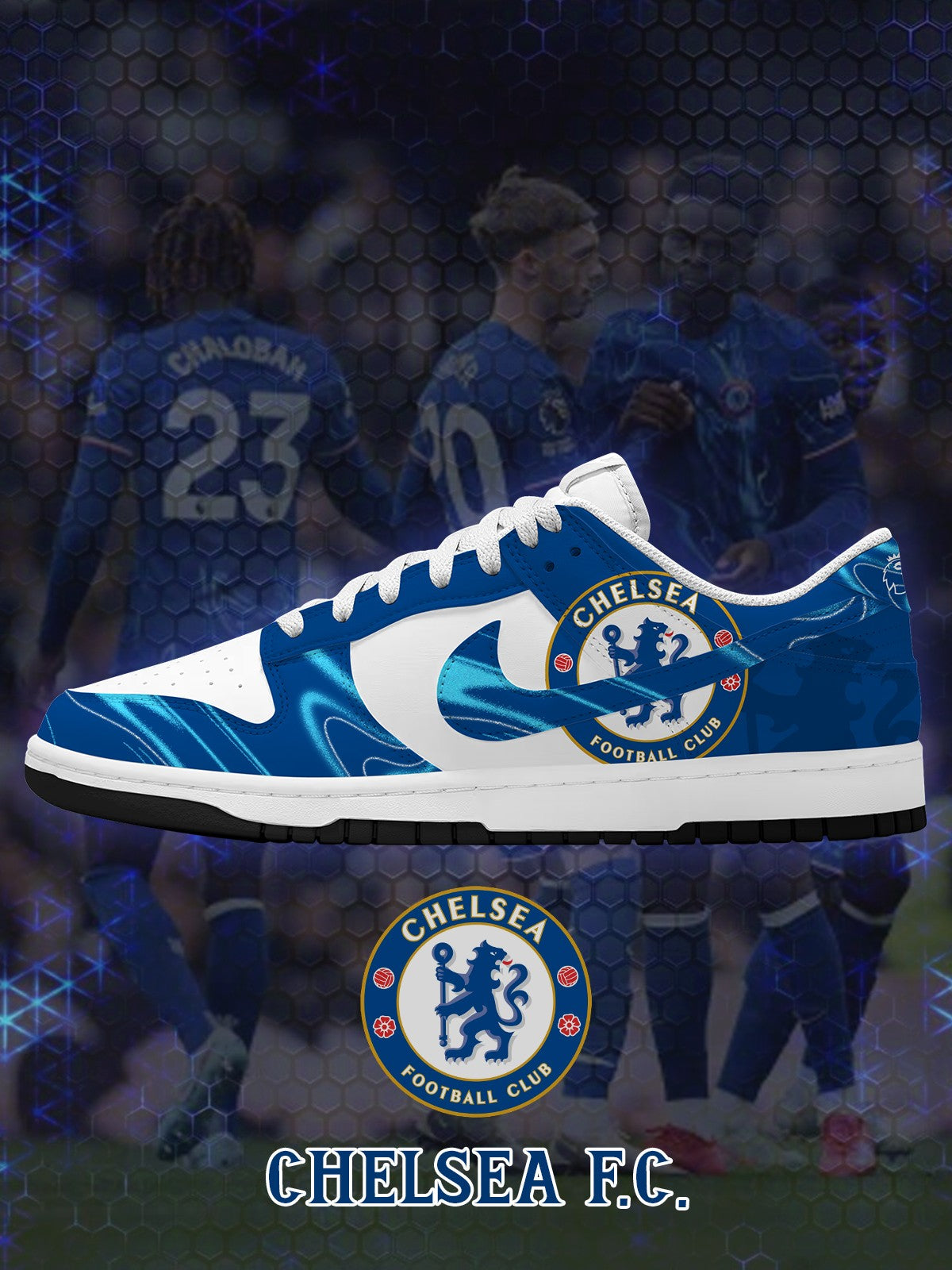 CHE V.1 Custom Court-Low Sneakers