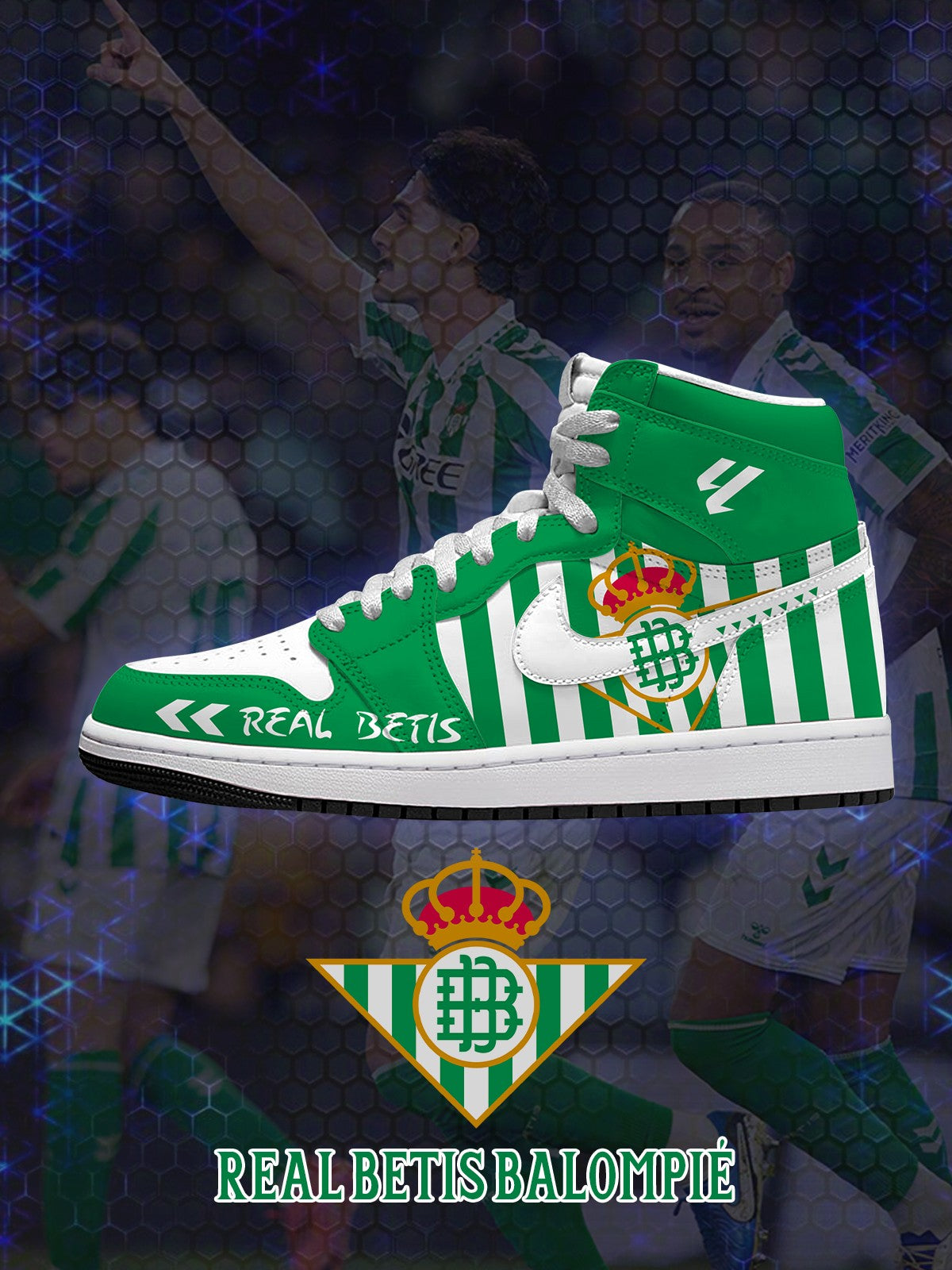 Betis V.1 Custom High-Top Sneakers