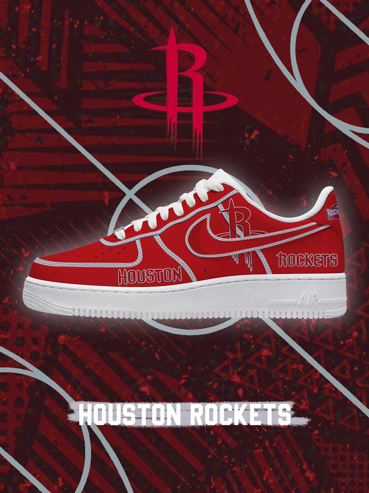 Houston Basketball V.3 Custom Sneakers