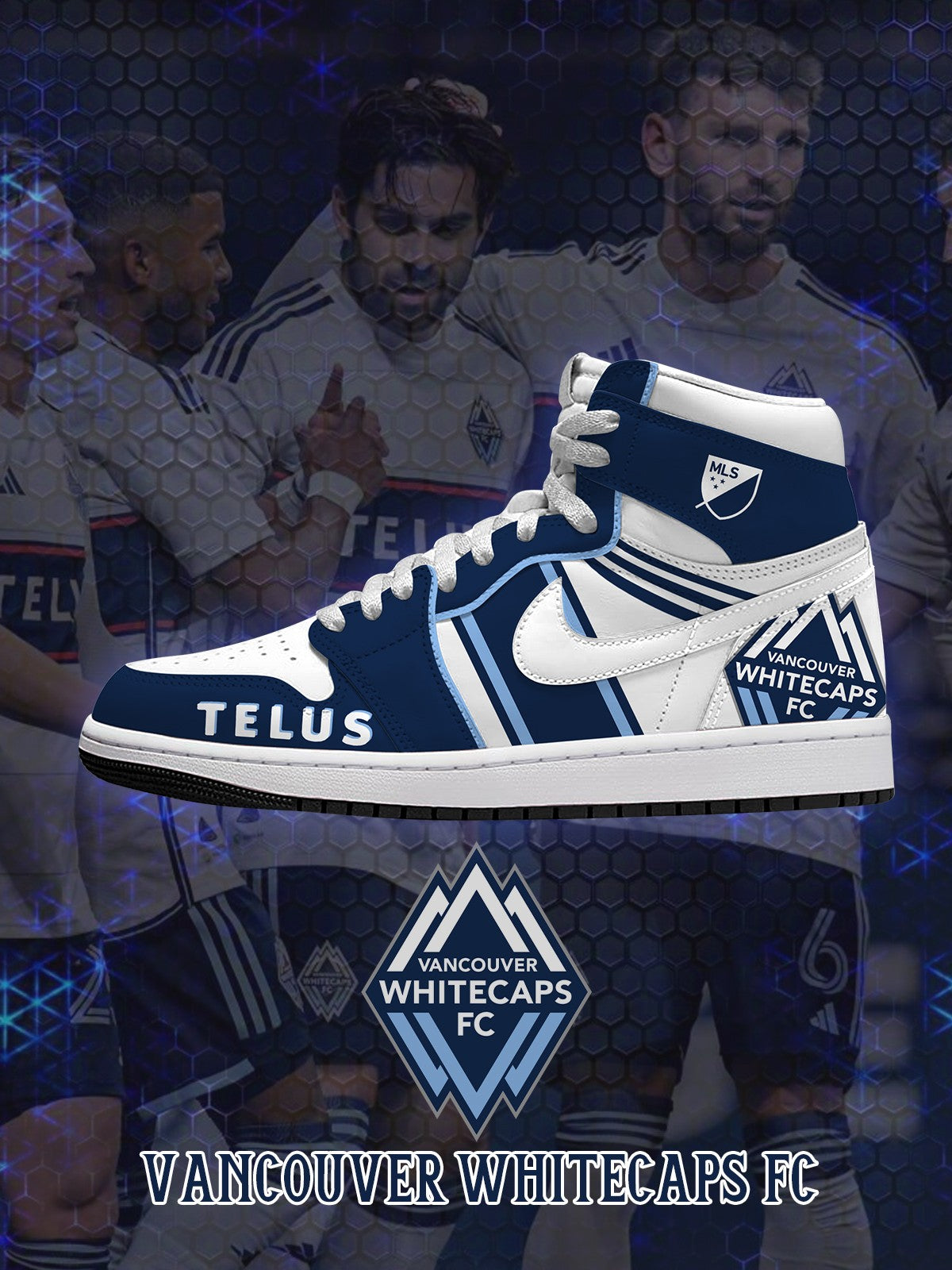 Vancouver V.1 Custom High-Top Sneakers