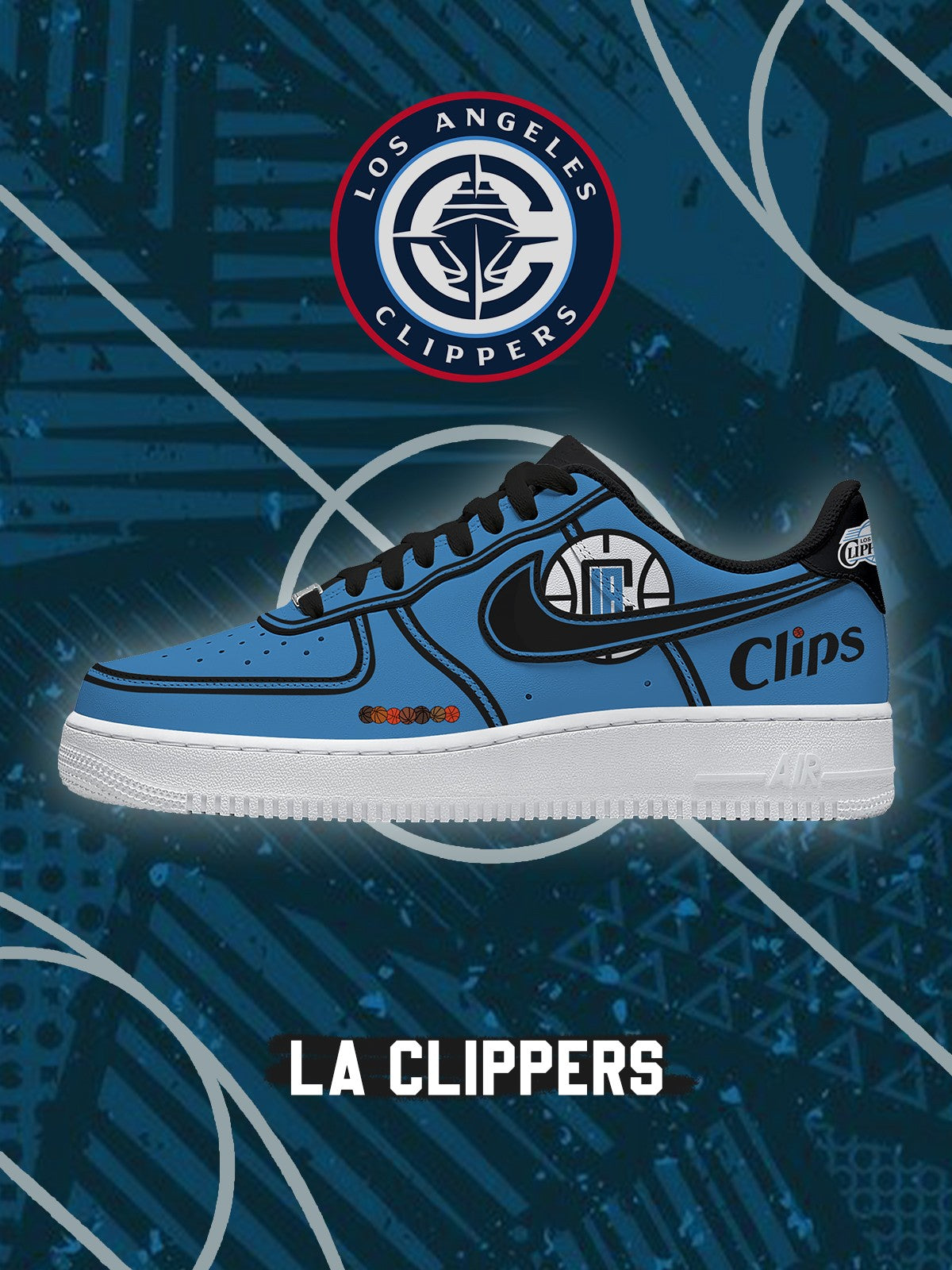 LA Basketball V.2 Custom Sneakers