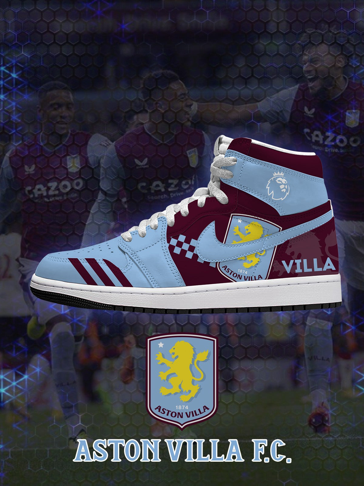Villa V.1 Custom High-Top Sneakers