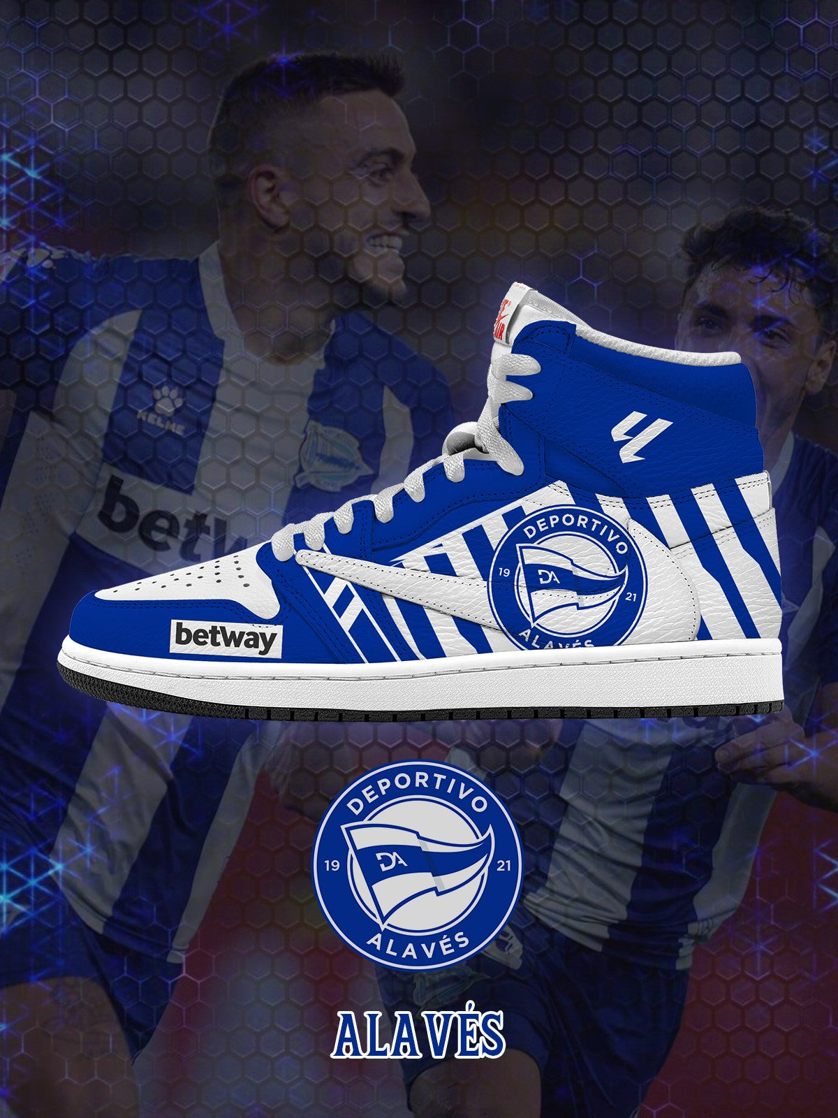 Alavés V.1 Custom TS High Sneakers