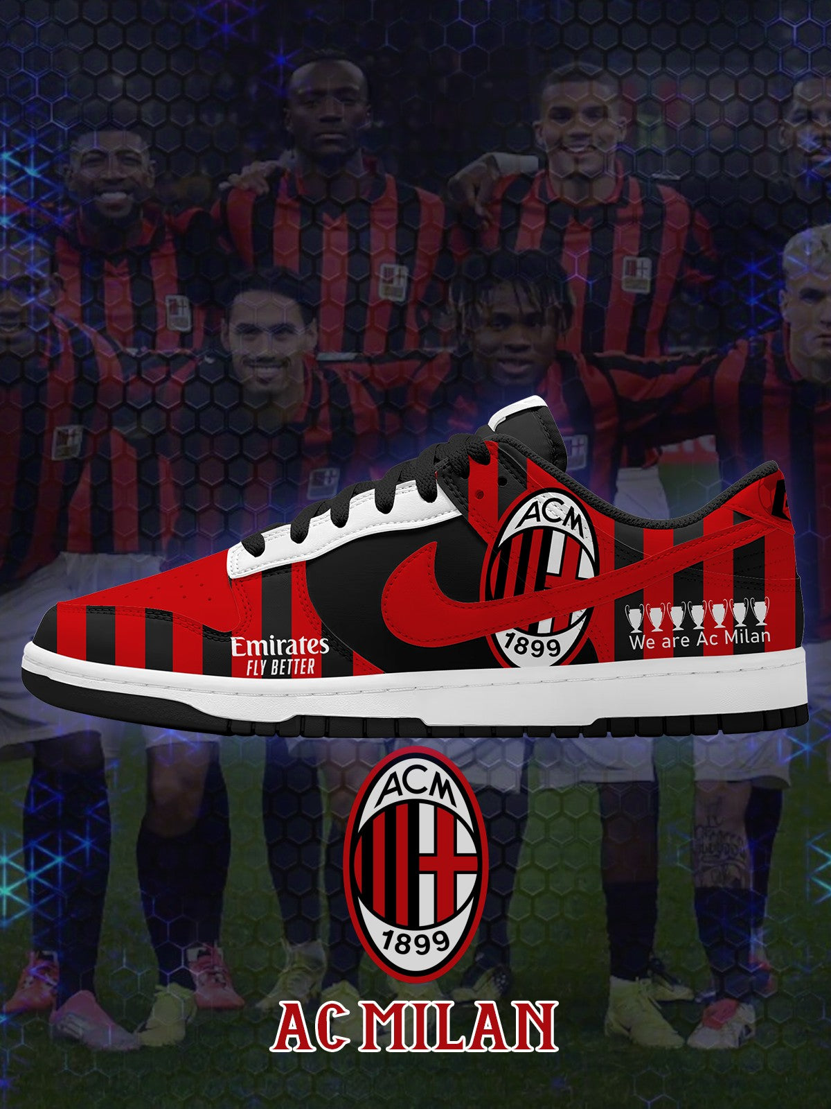 Milan V.1 Custom Court-Low Sneakers
