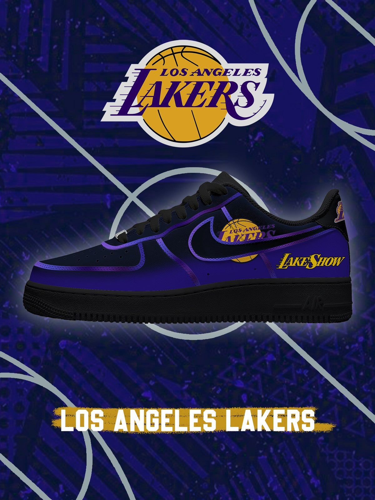 Los Angeles Basketball V.2 Custom Sneakers