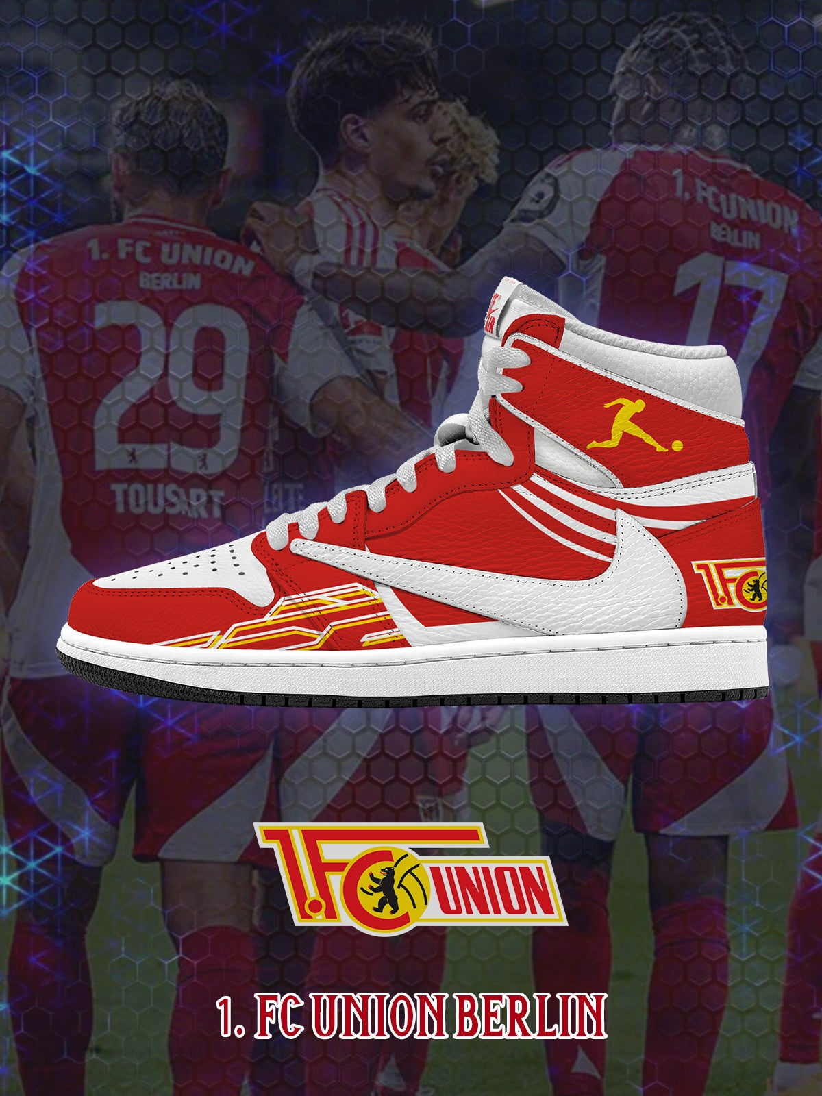 Union Berlin V.1 Custom TS High Sneakers