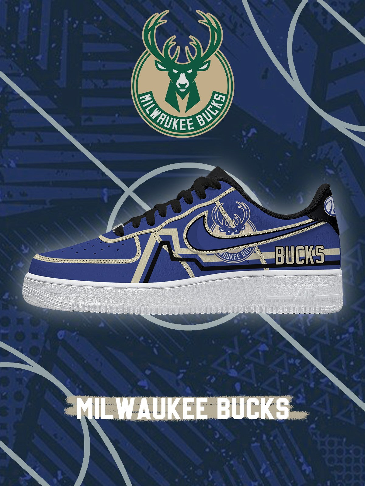 Milwaukee Basketball V.2 Custom Sneakers