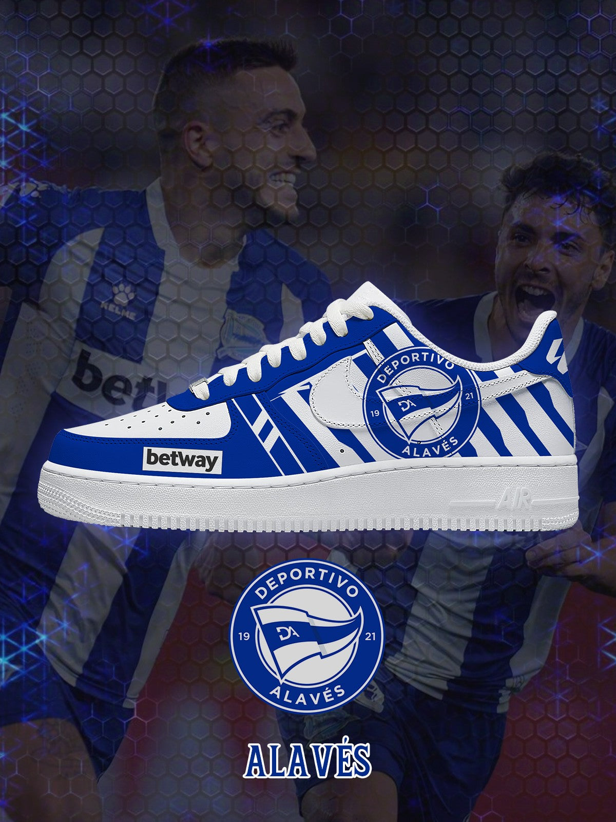 Alavés V.1 Custom Sneakers