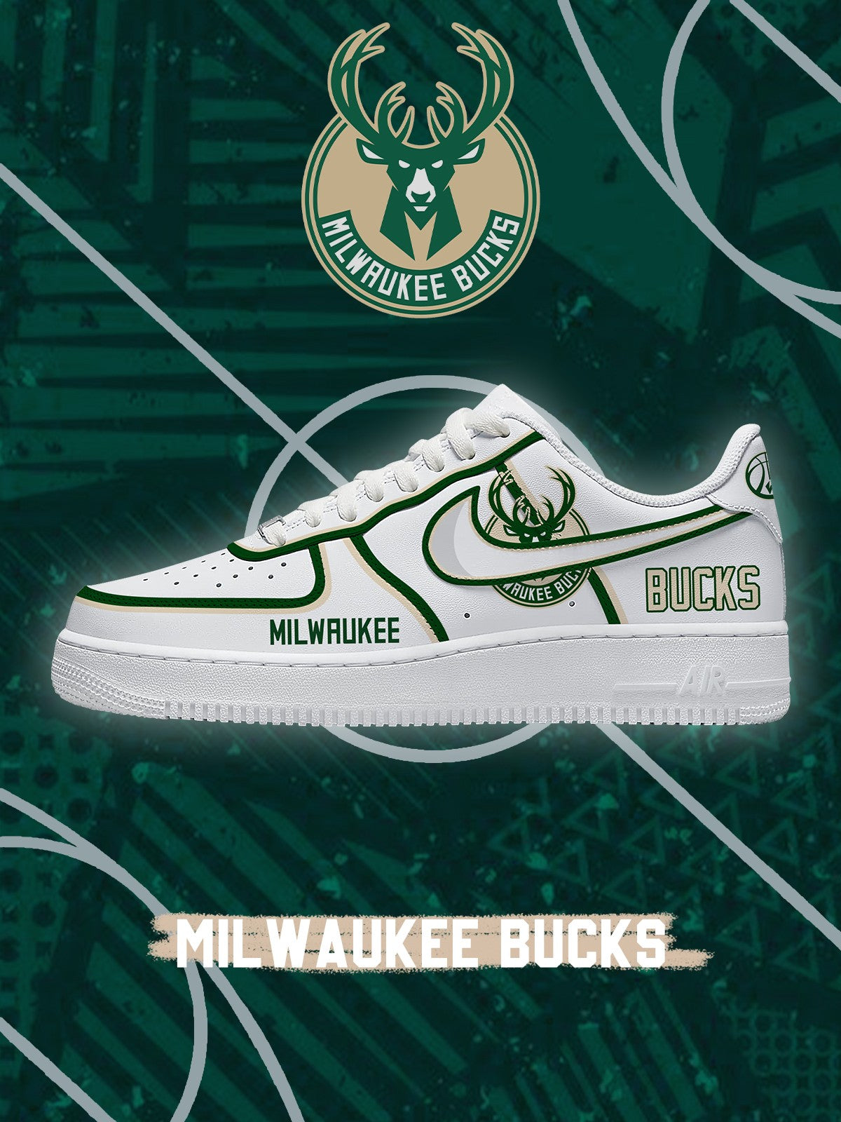 Milwaukee Basketball V.3 Custom Sneakers